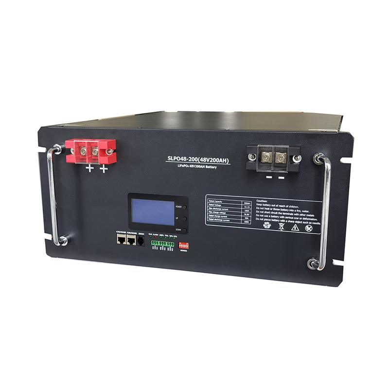 Lithium Ion Batteries 10kwh Solar Energy Storage Cabinet with Inverter 48V 100ah 5u LiFePO4 Battery Pack