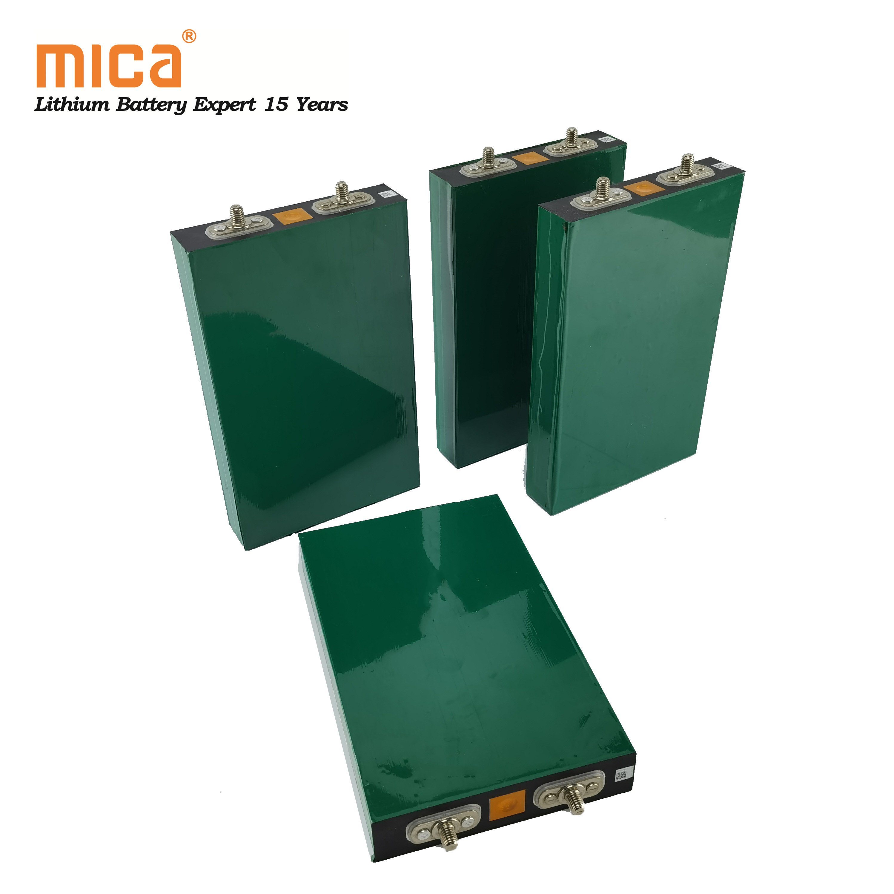 4PCS 3.2V 60ah LiFePO4 Battery Prismatic Pouch Cell 12V 60ah Lithium Iron Phosphate Golf Cart Motorcycle Battery Pack