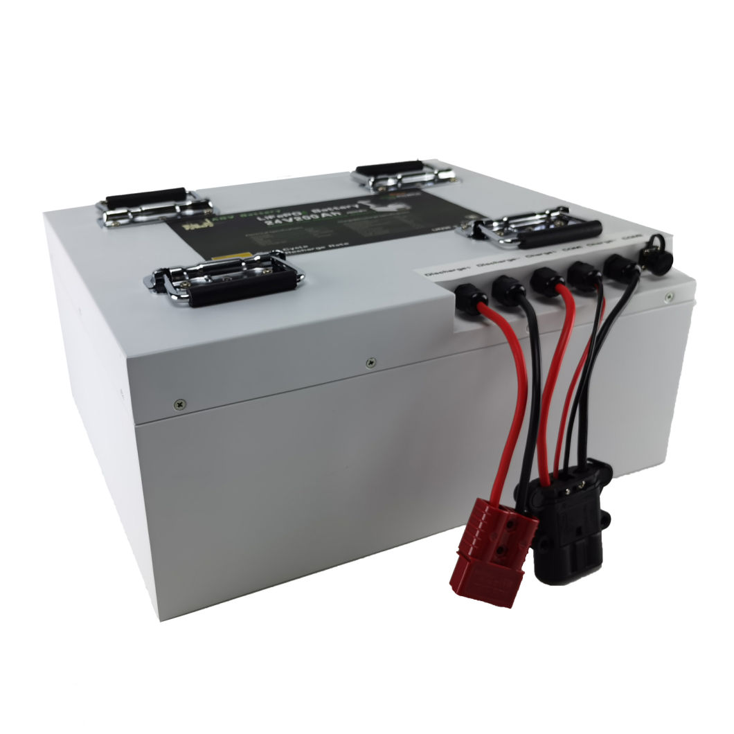5000 Cycles CE Un38.3 LiFePO4 Battery High Energy Density 24V 200ah Trolley Tractor Agv Forklift Lithium Battery Pack