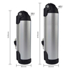 Black/Slaver Water Bottle 36V 10.4ah Lithium Ion Battery Pack for Electric Bike/E-Bike/Scooter with BMS with RoHS CE UL-1643 Un38.3