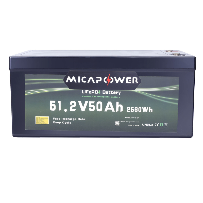 Waterproof LiFePO4 Battery 48V 50ah 2-Seats Golf Cart Lithium Battery Pack 51.2V 50ah Lithium Golf Kart Battery