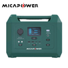 Mica 1000W USB Type-C DC AC 1000W Solar Generator Echargeable Portable Power Station for Camping with CE