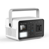 Portable Multi-Function Power Station 200W 60W Connected with Solar Panel for Camping Hunting Fishing Outdoor Mobile Power Bank