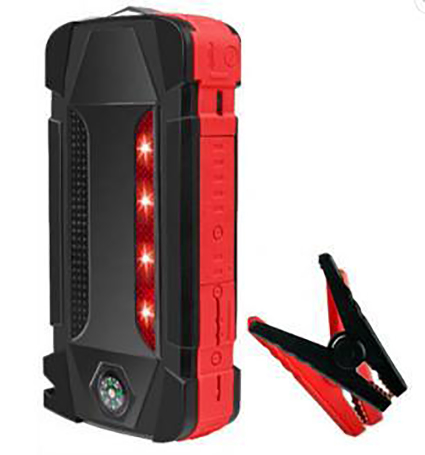 5V 12V 16V Car Jump Starter Multi-Function Peak Battery Booster Emergency Charger with LED Flashlight