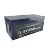 5 Years Warranty Un38.3 Lithium Ion 24V 100ah LiFePO4 Solar Sail Bass Catamaran Boat Storage Power Battery