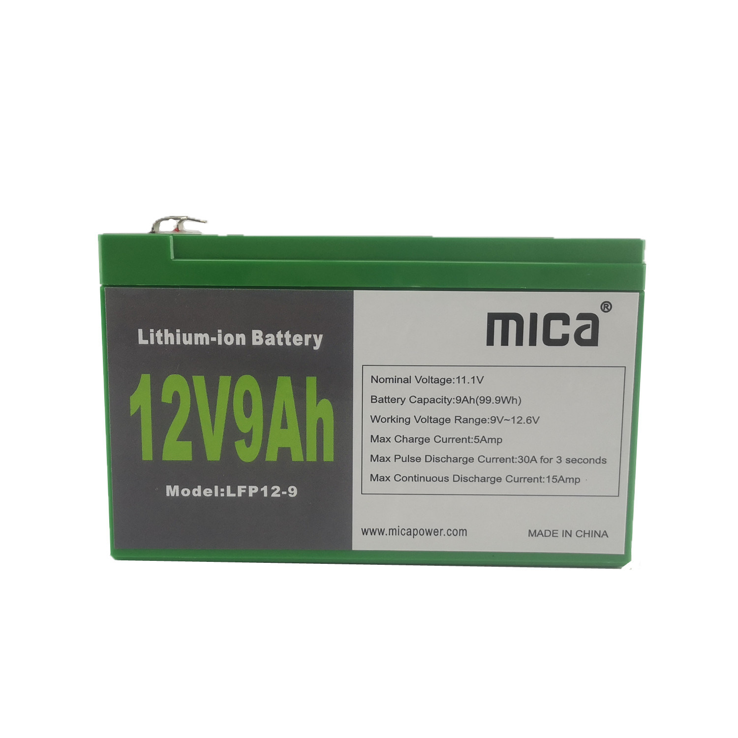 IEC62133 UL Approved 18650 Lithium Ion Battery 12V 6ah 9ah 12ah Alarm LED CCTV Backup Battery 18650 Li-ion Battery Pack
