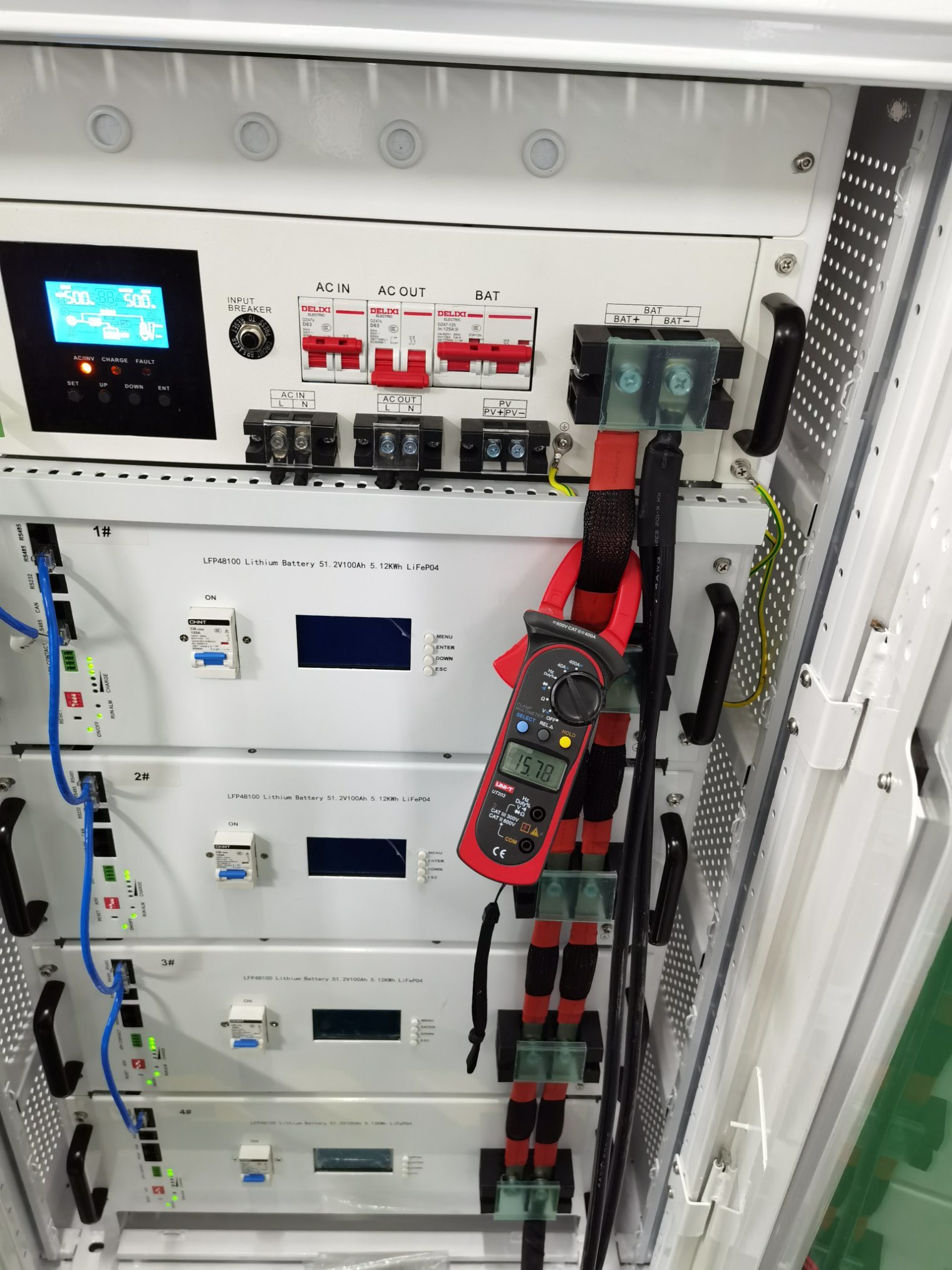 Customized Batterie De Solar 51.2V 100ah 1.5ton Batterie Over 4000 Cycle with CE/Un38.3/ IEC62133 /MSDS LiFePO4 Lithium Phosphate Battery for Solar System