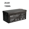 Rechargeable Battery 25.6V 24V 36V 100ah 150ah Li Ion Battery Lithium Battery Pack with Built-in BMS
