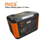 Mica 330W Power Station Lithium Battery Portable Generator AC DC USB Camping Power Station for Emergency Power Use