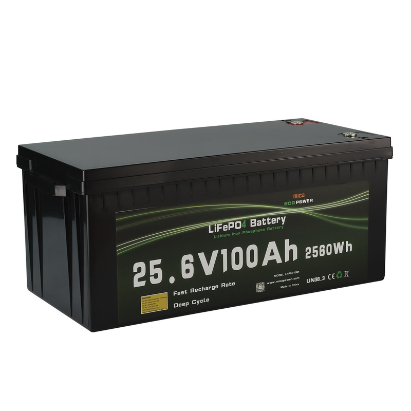 Lithium Iron Phosphate Battery Cell 24V 25.6V 100ah 150ah 200ah Lithium Battery LiFePO4 Battery Pack for Solar/Golf Cart/Home Energy
