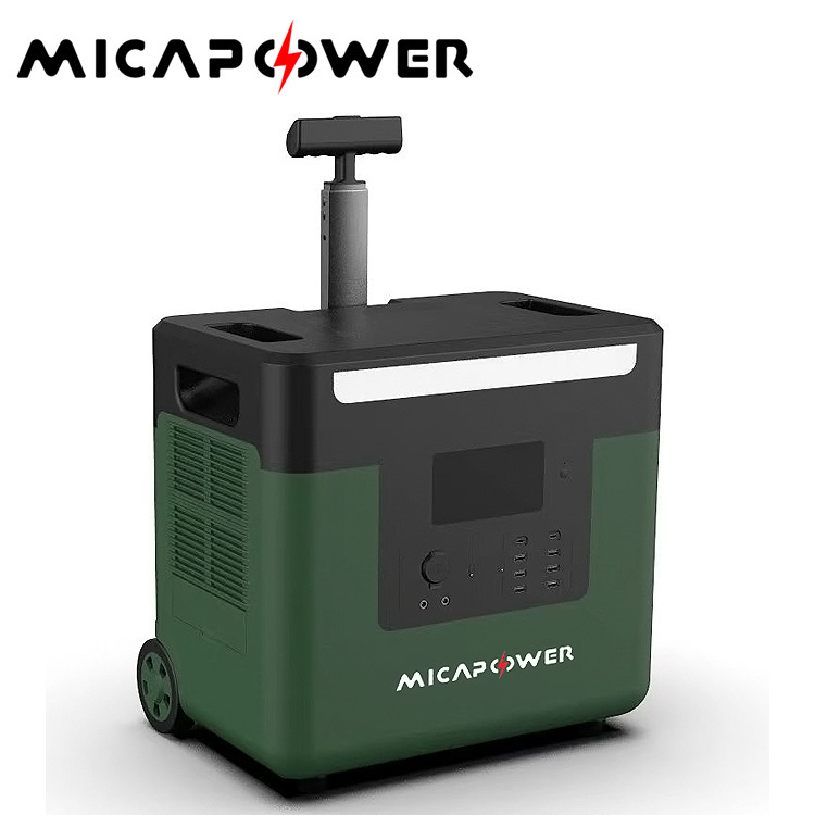 3600W Solar Intelligent Controller 48V LiFePO4 Battery UPS MPPT 3000W Trolley Power Stations