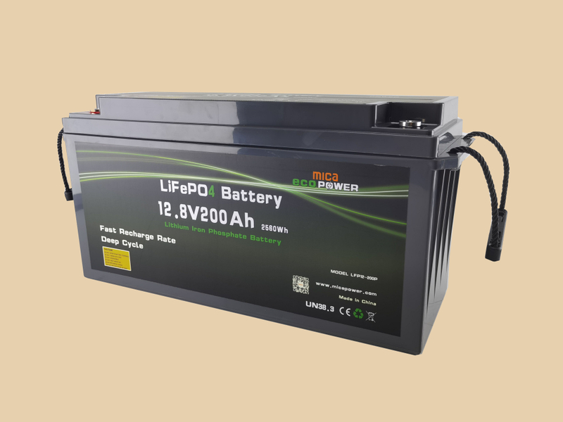 Wholesale Factory Mica 12V 24V 48V LiFePO4 Battery Pack 100ah 200ah Lithium Iron Phosphate Battery UPS Battery