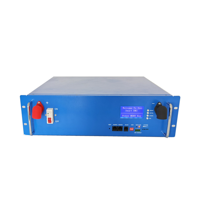 Mica 48V 80ah 4kwh Rechargeable Lithium-Ion Battery 51.2V 80ah 3u Rack UPS Energy Storage Base Station Battery