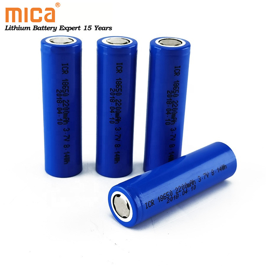 MSDS/Un38.3 3.7V 2600mAh 18650 Battery Rechargeable Li Ion Battery Cell