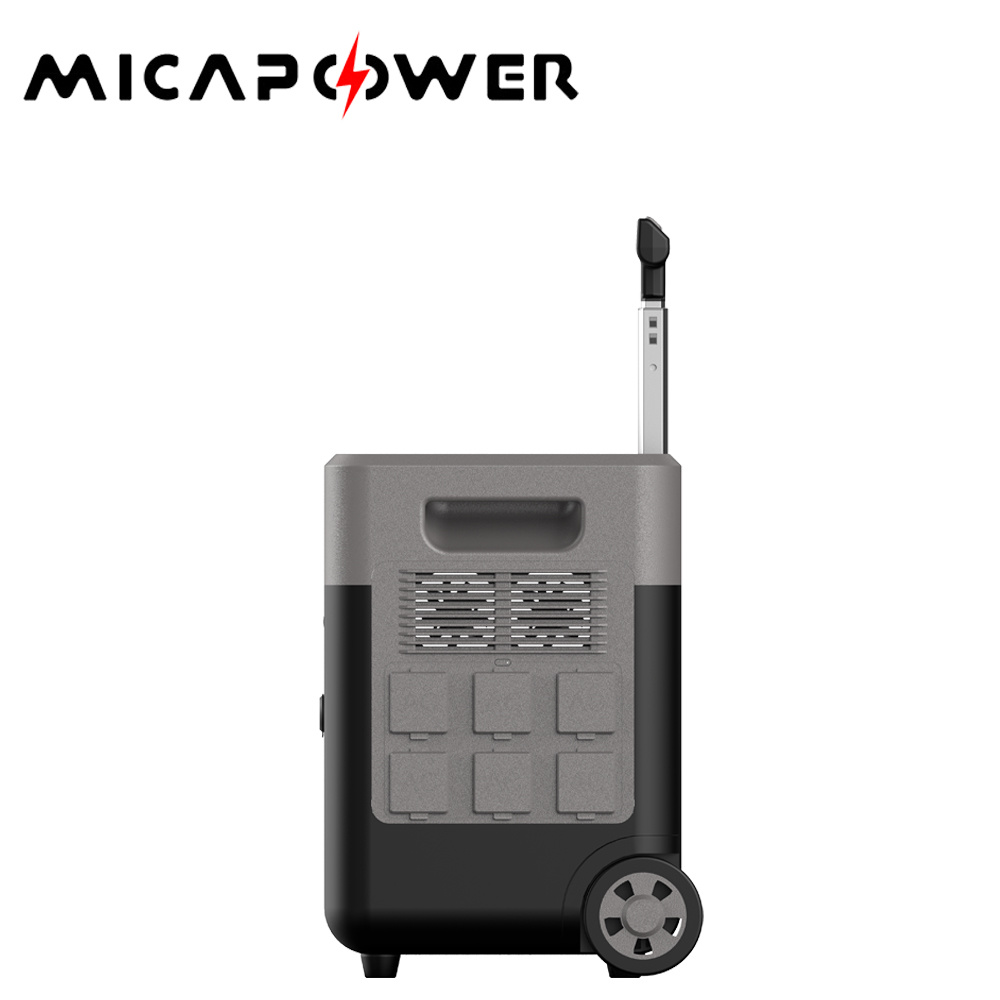3600W 3.68kwh Parallel Lithium Battery Portable Power Station for Home Energy Outdoor Energy