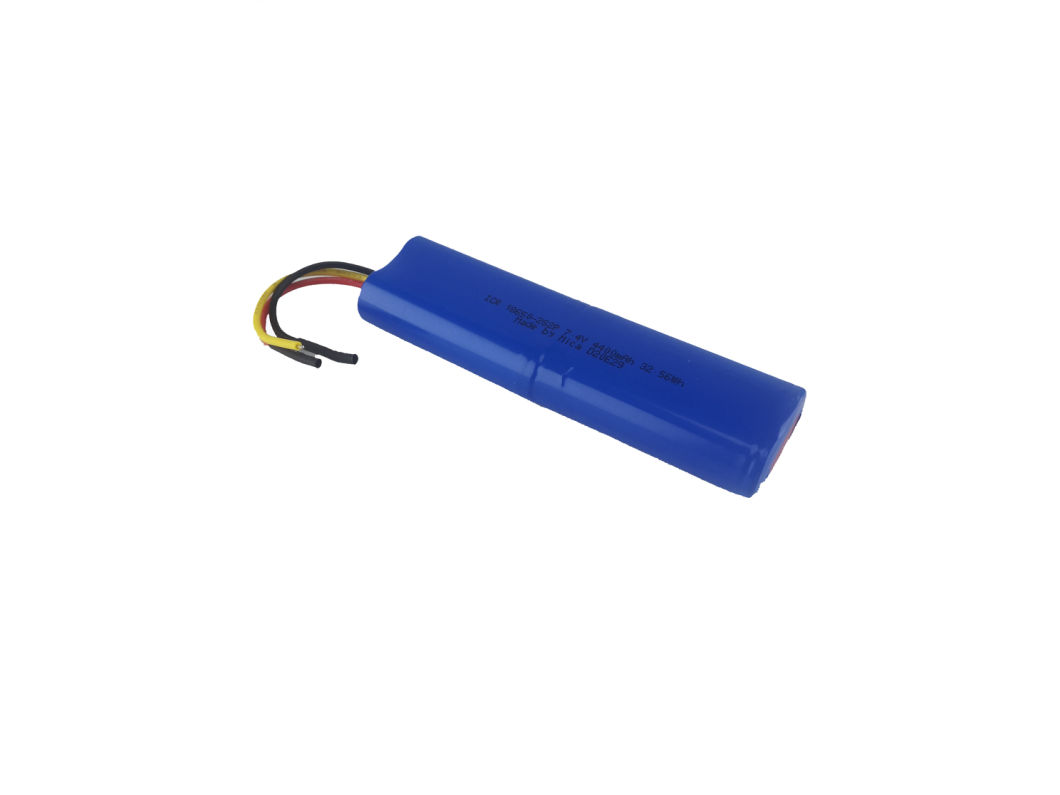 Customized Capacity 18650 Lithium Ion Battery Cell 7.4V 5200mAh 2s2p Lithium Battery Pack 5.2ah