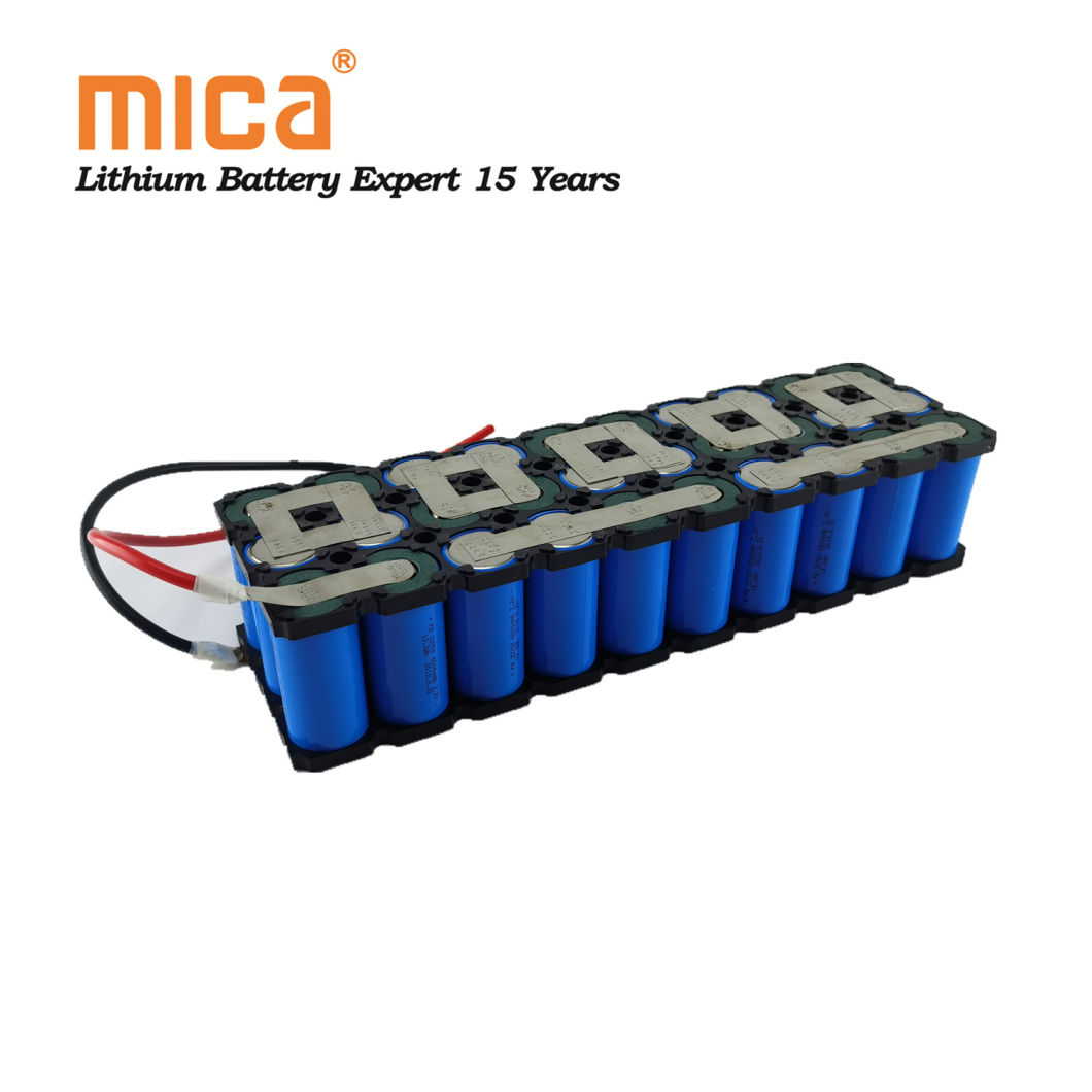 Customized Rechargeable Cylinder/Cylindrical 32700 15s2p 48V 36V 24V 12V 12ah 24ah Lithium Ion/Li-ion/Li Battery Pack with/Without Connectors Wires