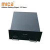 Mica 5kw 10kw 48V 51.2V 100ah Deep Cycle Solar Battery Iron Rechargeable UPS Lithium Battery for Home Solar Energy Storage System