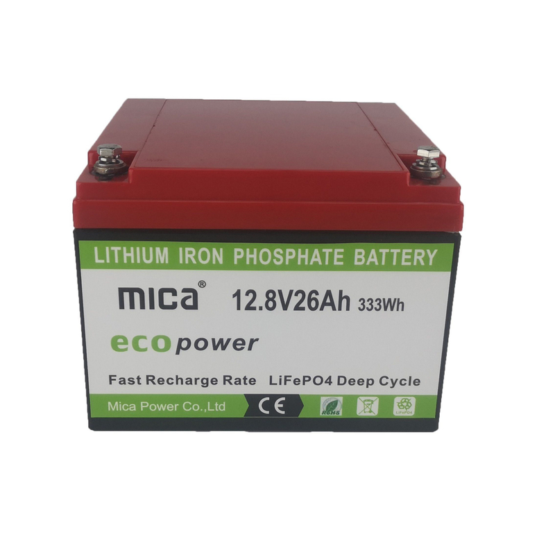 Wholesale Deep Cycle Lithium Iron Phosphate LiFePO4 Battery Pack for RV Solar Marine 12V 26ah