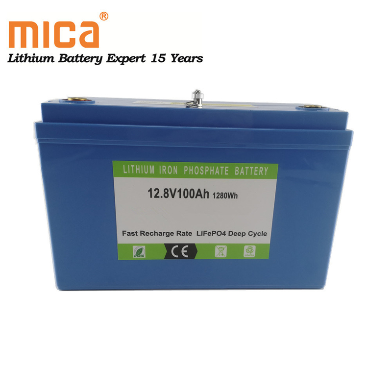 15 Years Design Life 12V 100ah Solar Energy Storage Lithium Ion Battery Pack 12.8V 100ah LiFePO4 Battery Pack