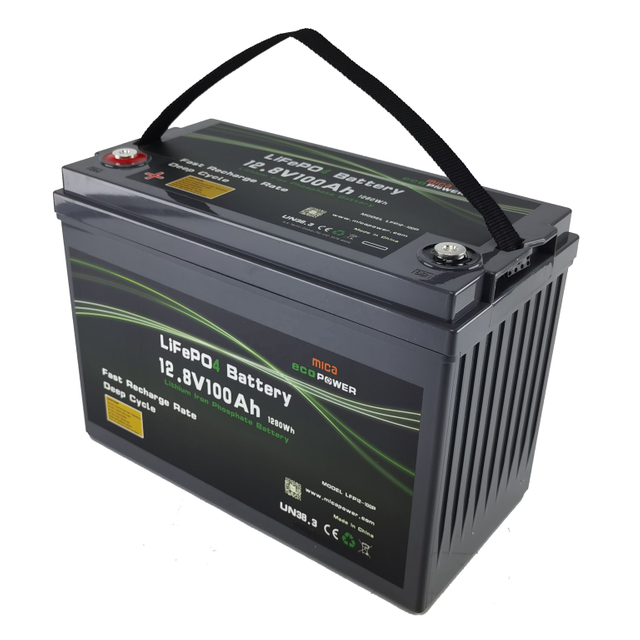 12V 100ah Factory Price Electric Car Forklift Golf Cart Lithium Iron Phosphate Battery with BMS