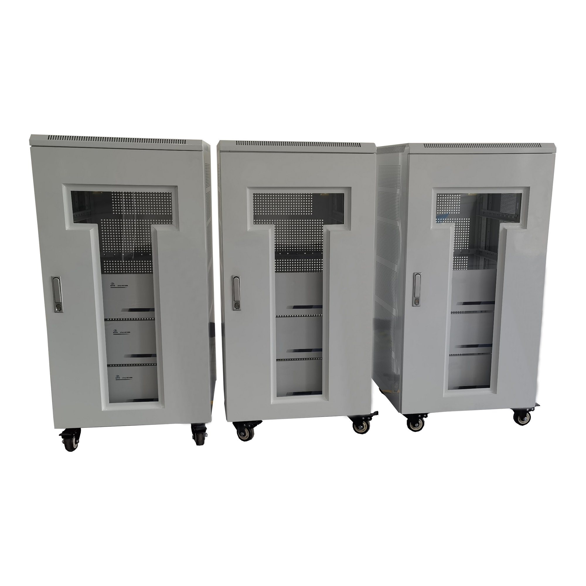 96V 25kwh Battery with BMS with 3 Phate 10kw Power off/on Grid Automatically MPPT Inverter