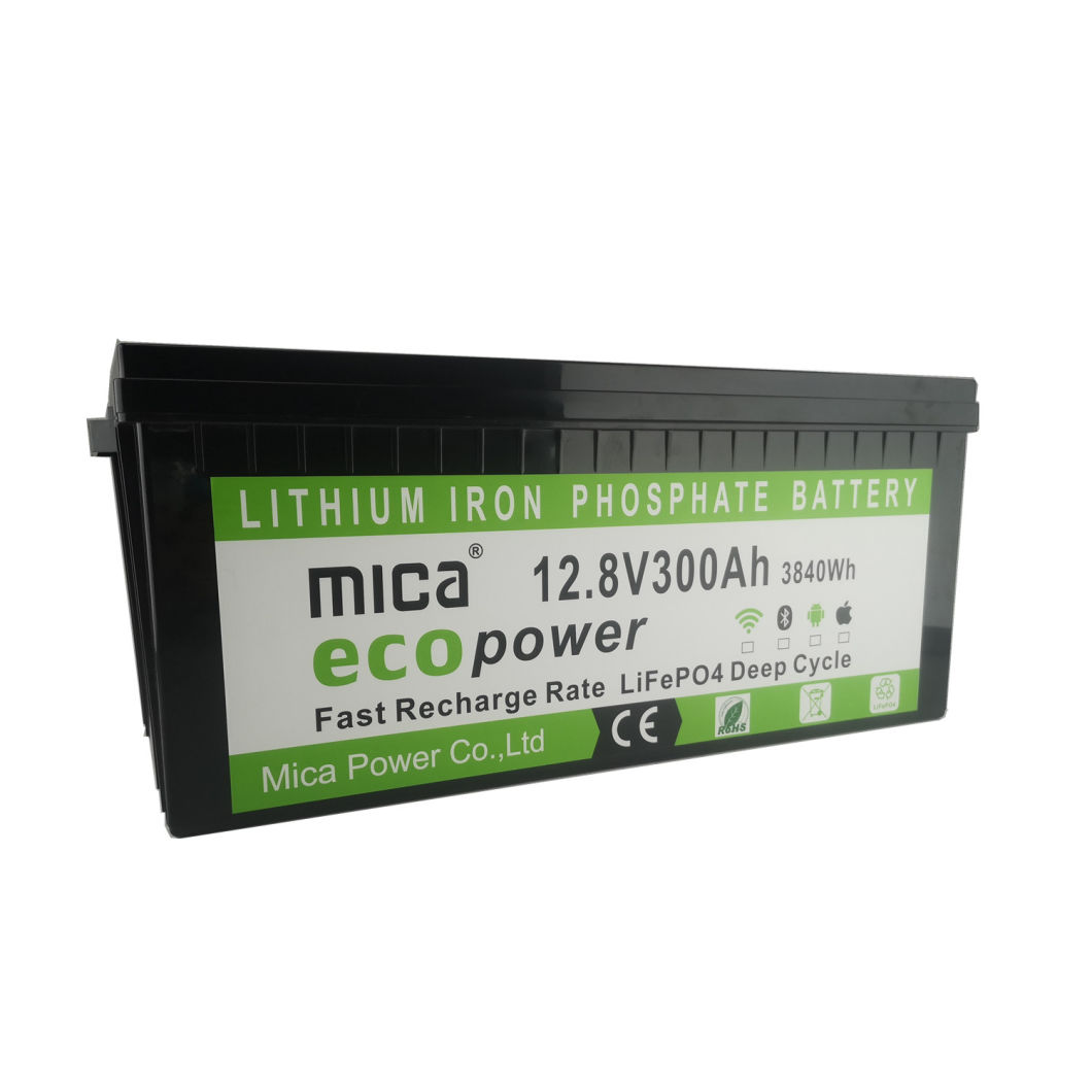 12.8V 300ah 200ah Lithium Iron LiFePO4 Deep Cycle Battery for RV, Solar, Marine, off-Grid Application LiFePO4 Battery"