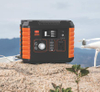Solar Input LCD Display Outdoor UPS Portable Power Station 12V DC 500W 220V AC Output