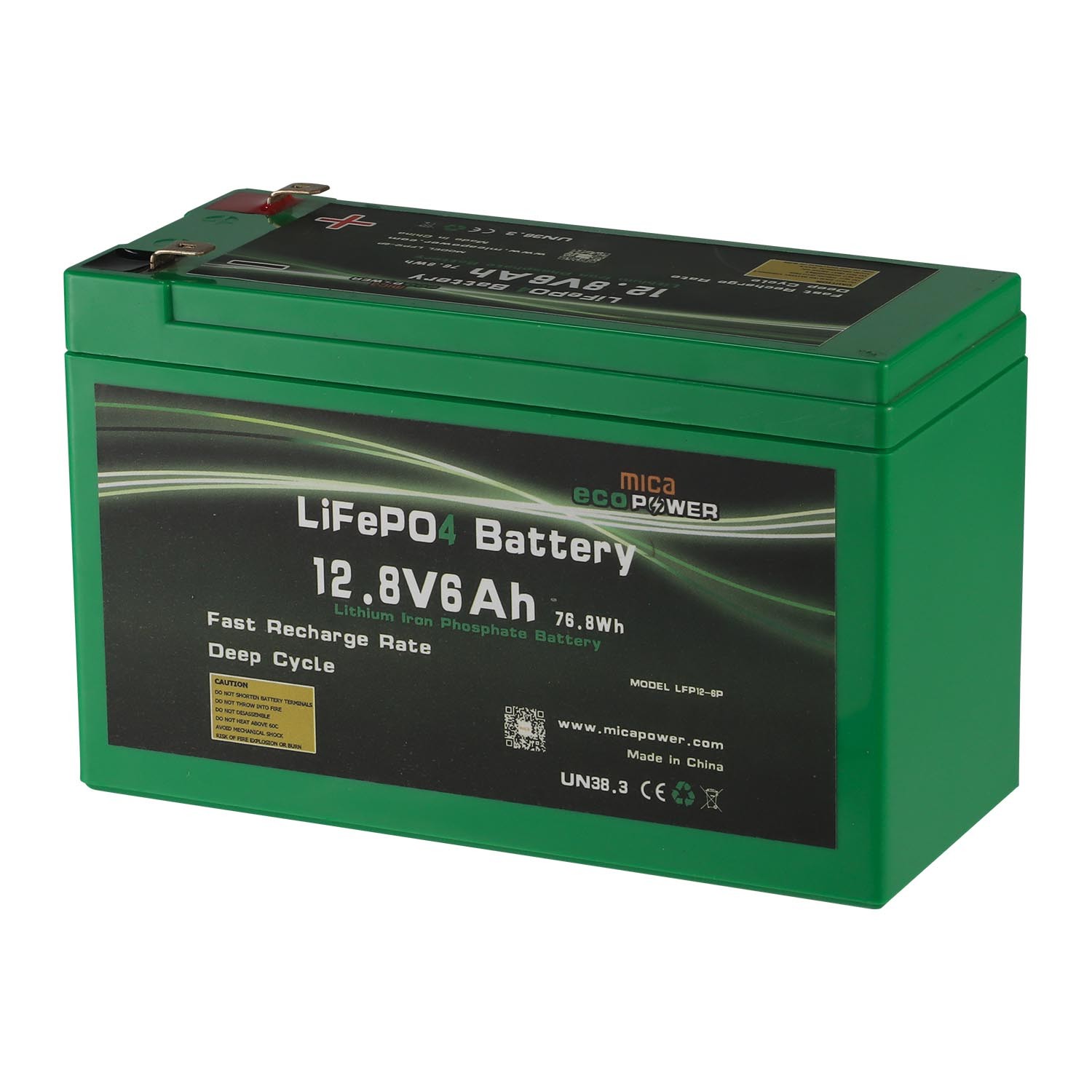 ISO9001 UL Factory 12V 6ah Electric Toys Robot Alarm System Scooter Sprayer 32700 12.8V LiFePO4 Lithium Battery Pack