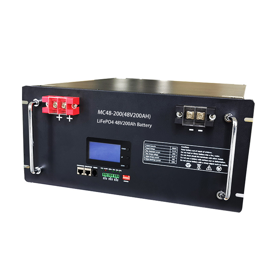 Customized Design 200ah Solar Battery Lithium Battery 48V 200ah LiFePO4 Battery for Solar Energy System Backup
