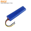 Wholesale High Quality 18650 2s2p 7.4V 4400mAh Lithium-Ion Battery Pack Rechargeable Li-ion Battery with PCM Wires Connector RoHS CE UL-1643 Un38.3