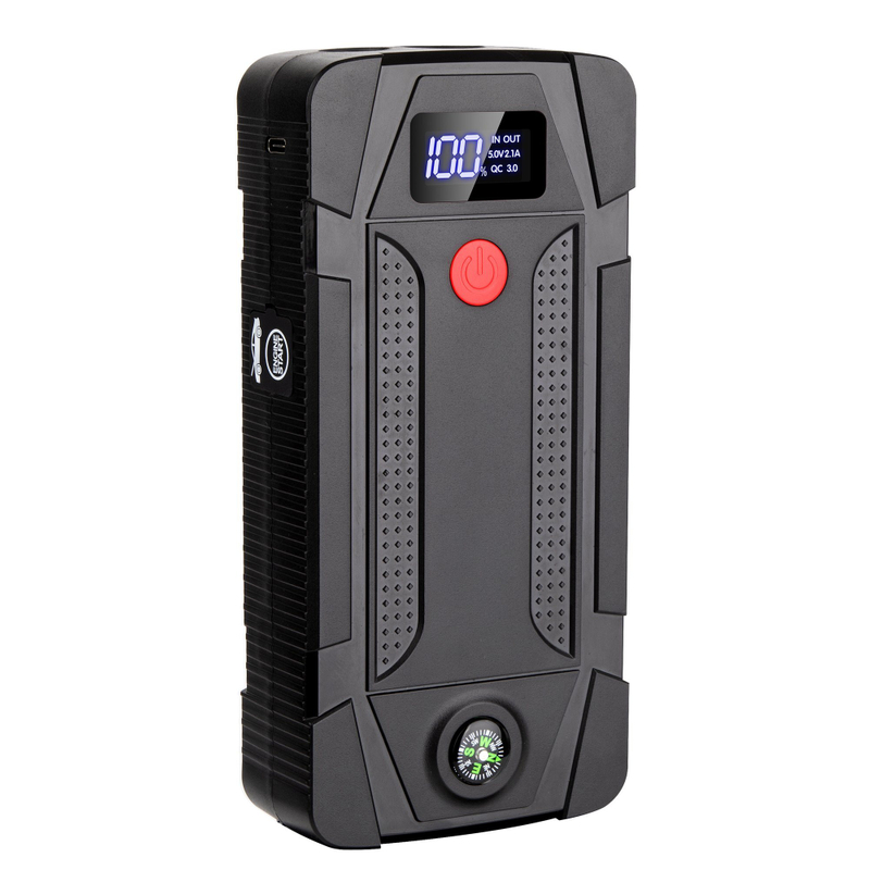 Factory Supply 12000mAh Portable Mini Car Jump Starter Booster Lithium Battery Charge Power Bank