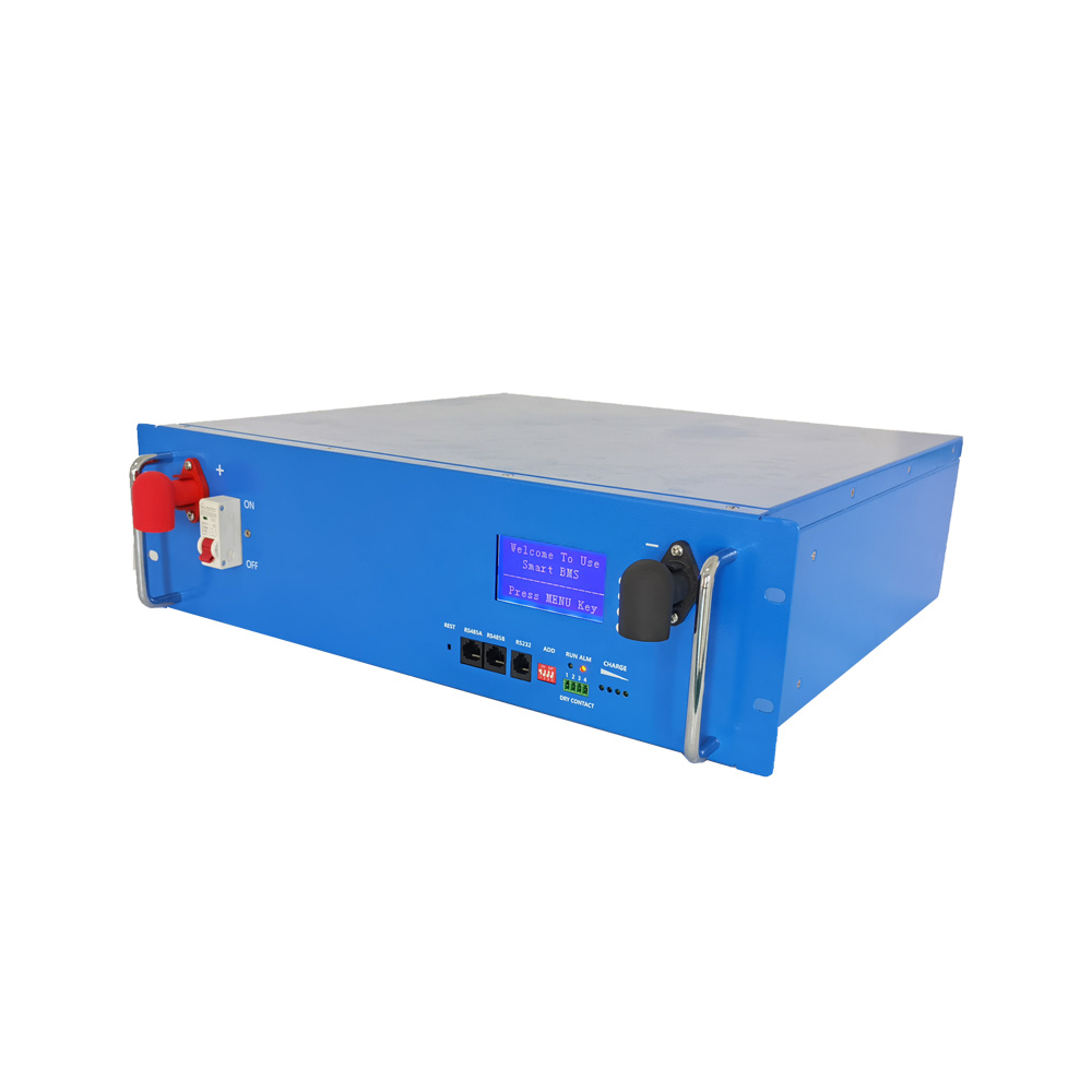 48V Battery Module Pack with BMS for Telecom Backup 4.8kwh Energy