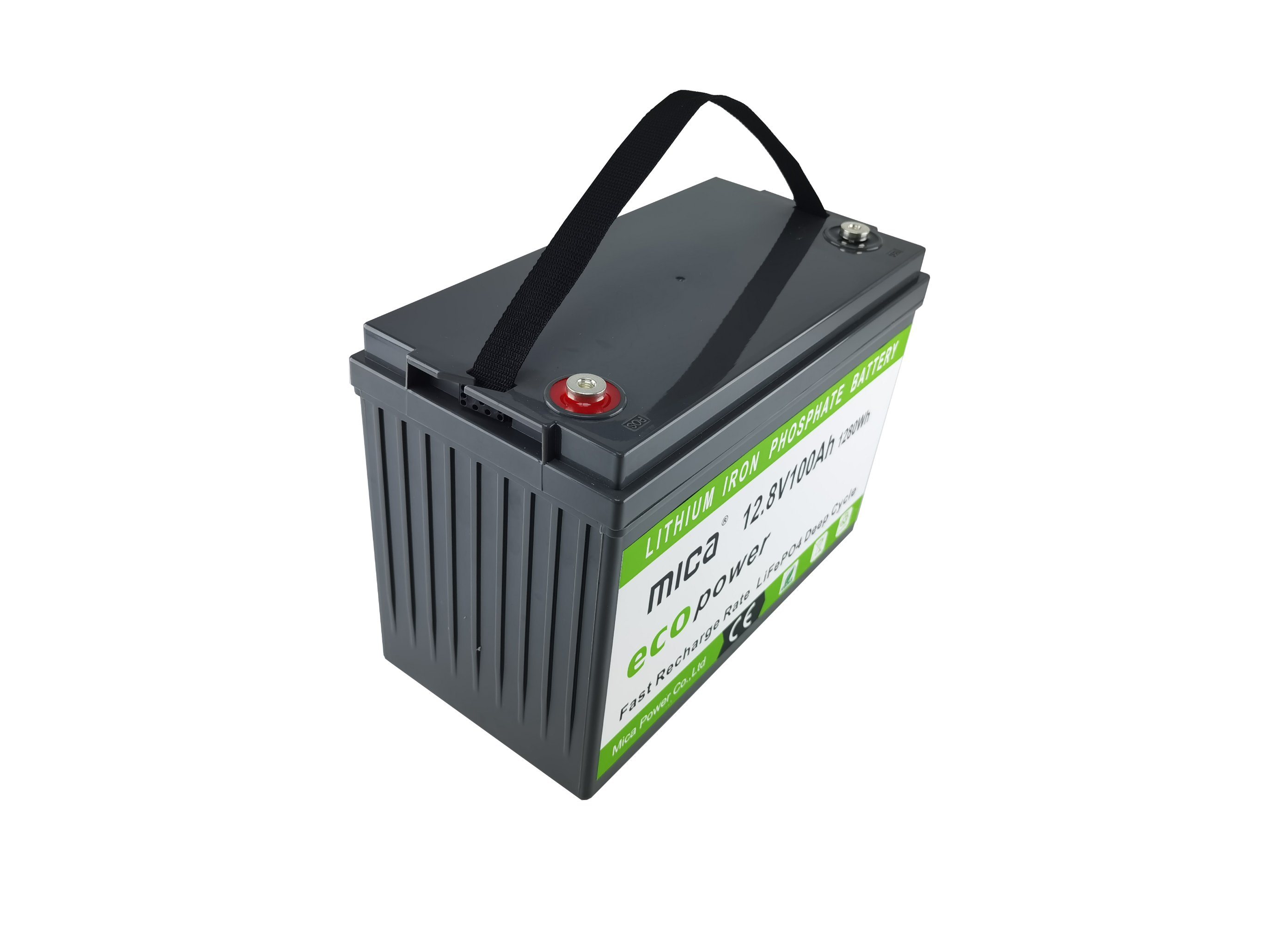Grade a 3.2V Cell Deep Cycle 12V LiFePO4 100ah Lithium Battery Solar Battery for Solar Energy System RV PV Golf Cart Marine Boat