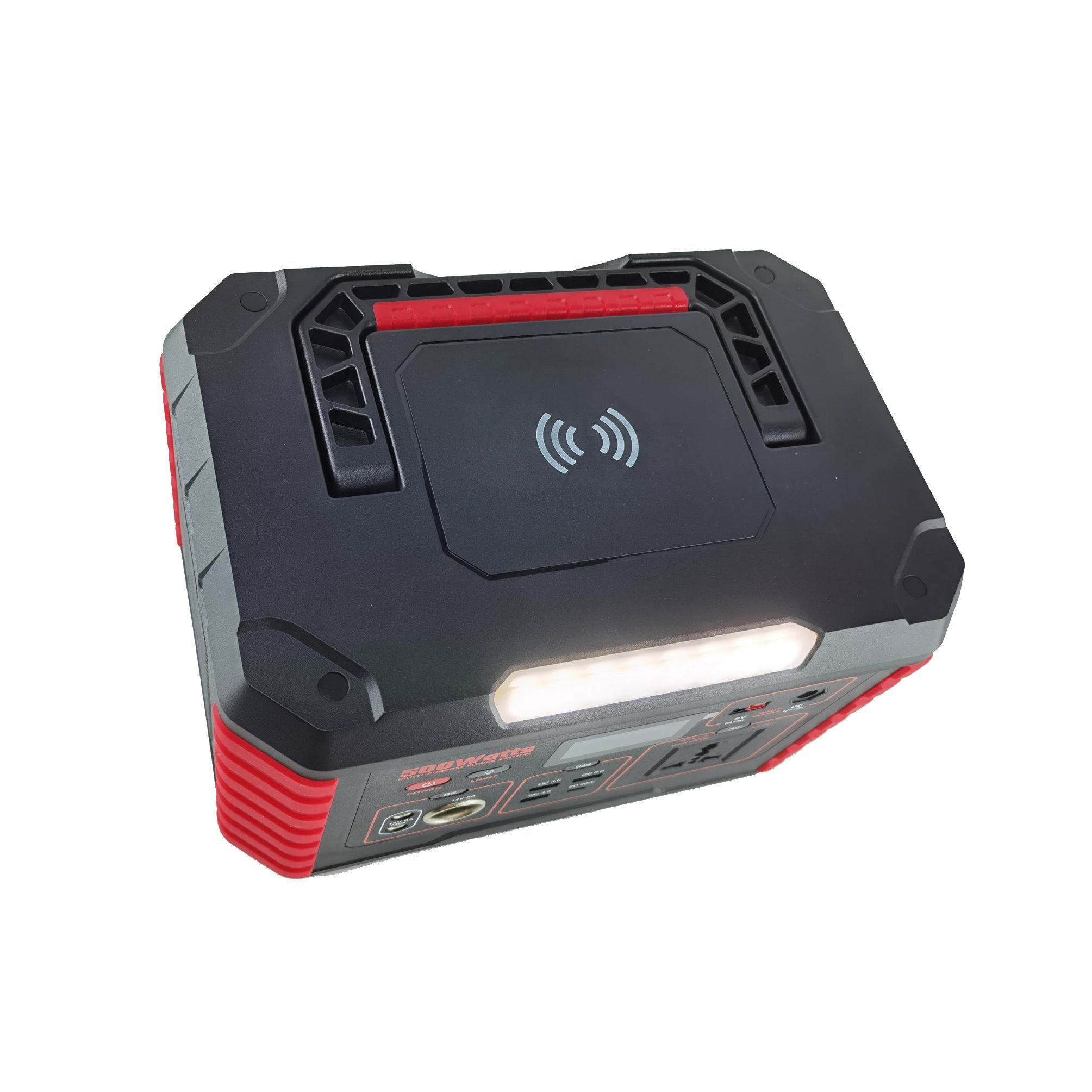 500W 1000W 135000mAh Portable 220V/110V Lithium Ion Battery Solar Power Station Solar Generator UPS for Outdoors Camping Emergency Light