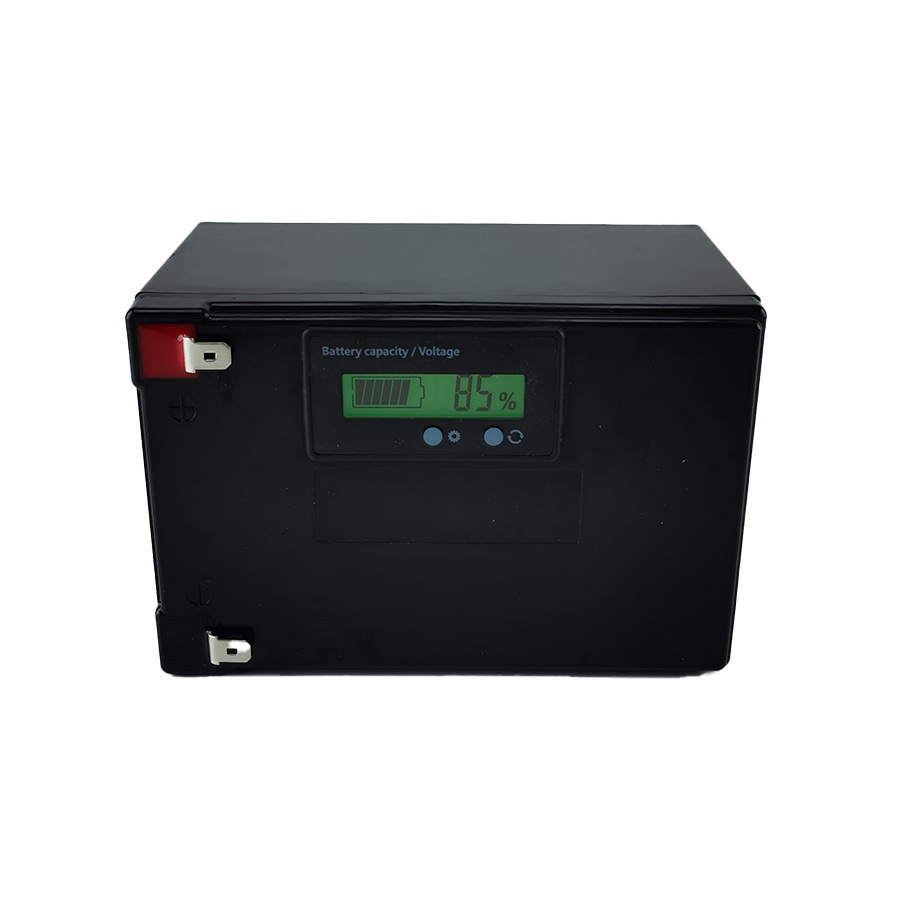 Factory Directly Supply Battery 12V 12ah LiFePO4 Lithium Battery with LED for Solar Energy System Solar Light PV RV