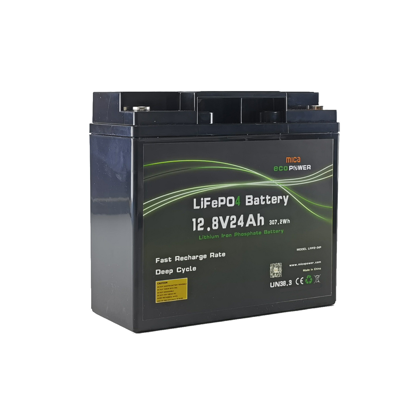 5 Year Warranty 12V 24ah Deep Cycle Lithium LiFePO4 Battery for Electric Mobility Scooter Solar Energy Storage