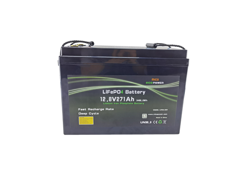 Mica 12V LiFePO4 Battery 200ah 271ah 280ah Lithium Battery for Marine Boat Caravan RV PV Backup Golf Cart