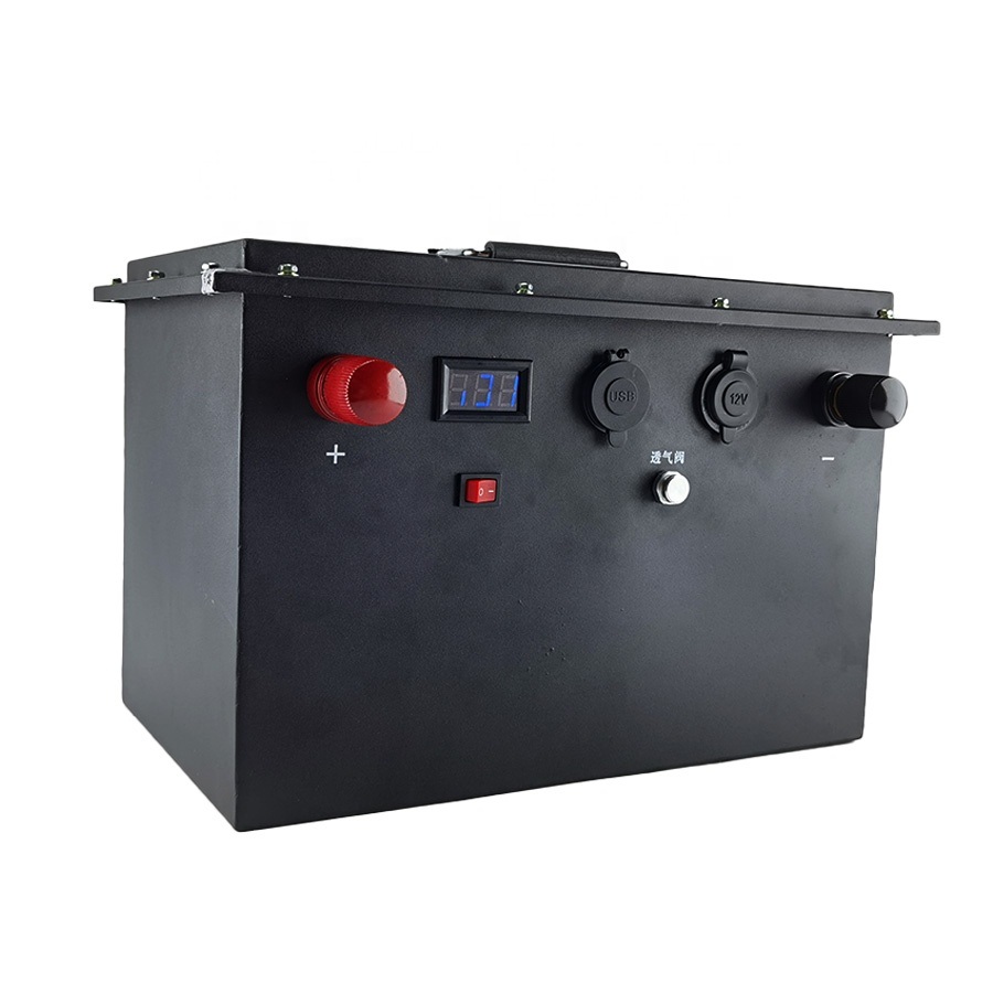 Batterie De Solar 12V 100ah 1280wh 12kg with CE/Un38.3/IEC62133/MSDS Lithium Battery for Solar Boat Car Truck Tralier
