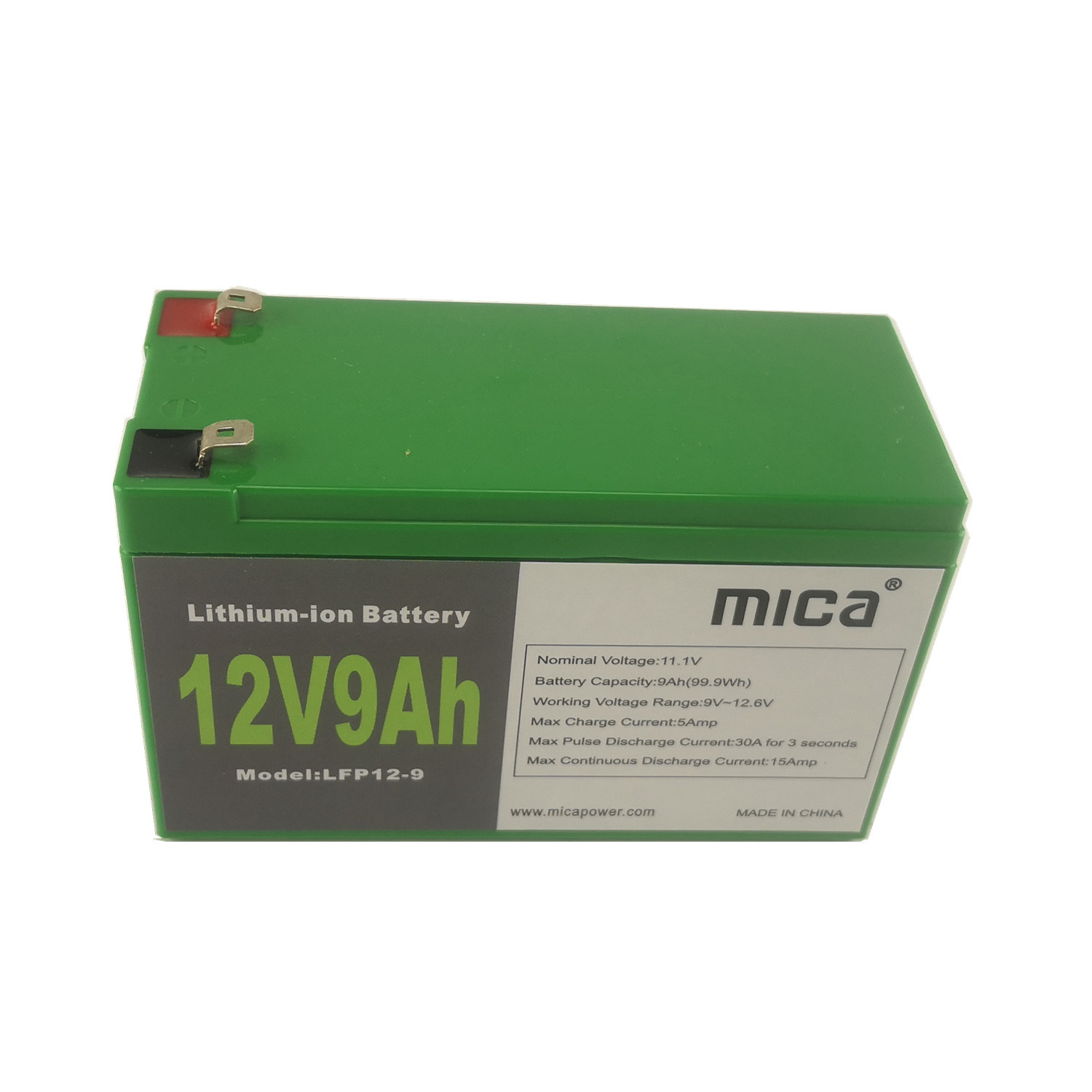 IEC62133 UL Approved 18650 Lithium Ion Battery 12V 6ah 9ah 12ah Alarm LED CCTV Backup Battery 18650 Li-ion Battery Pack
