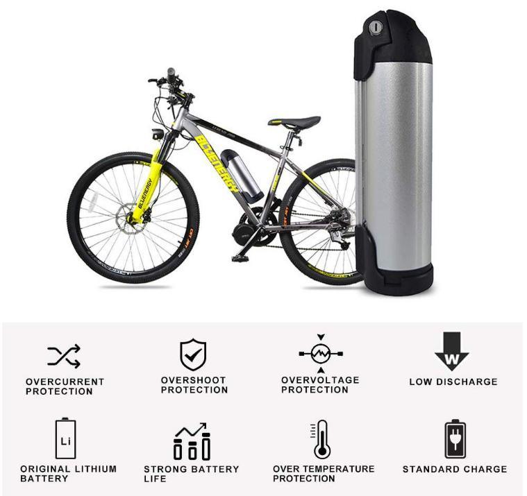 Certified 20ah Electric Bike Electric Scooter Lithium Battery Electric Bicycle Battery New E-Bike Battery 36V 10ah Electric Tricycle Bike Using LiFePO4 Battery