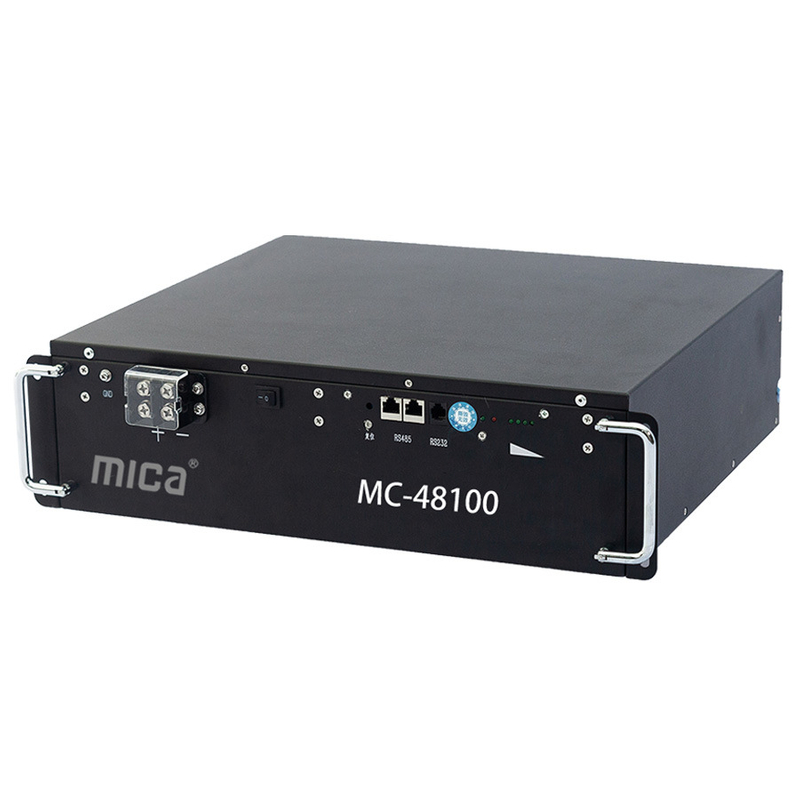 Mica Long Cycle Times Rechargeable 48V 100ah LiFePO4 Lithium Ion Solar Battery 5kwh 10kwh Home Energy Storage System