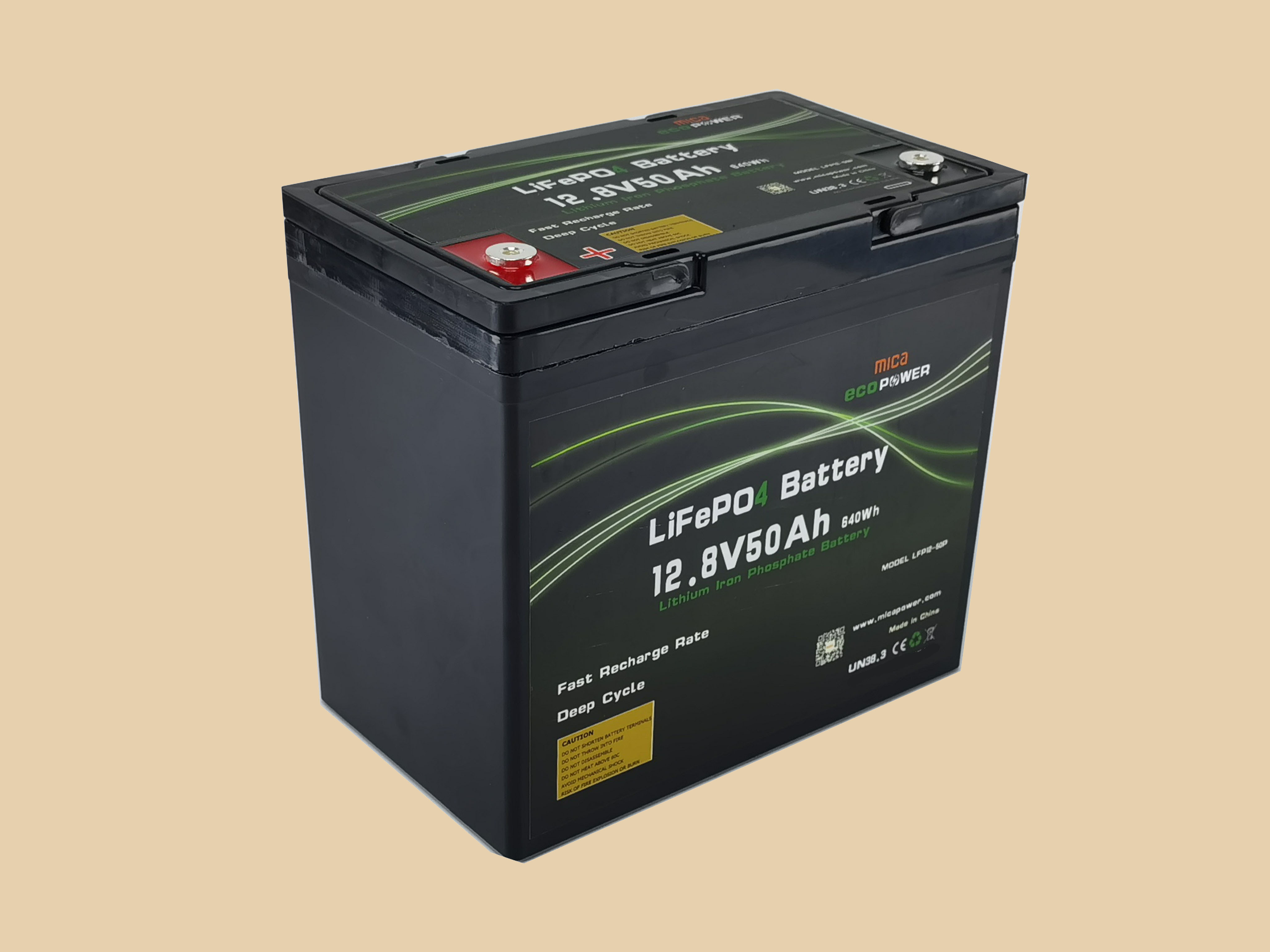 4000 Cycle Times LiFePO4 Lithium Iron Phosphate Battery Pack for Solar Street Light Storage