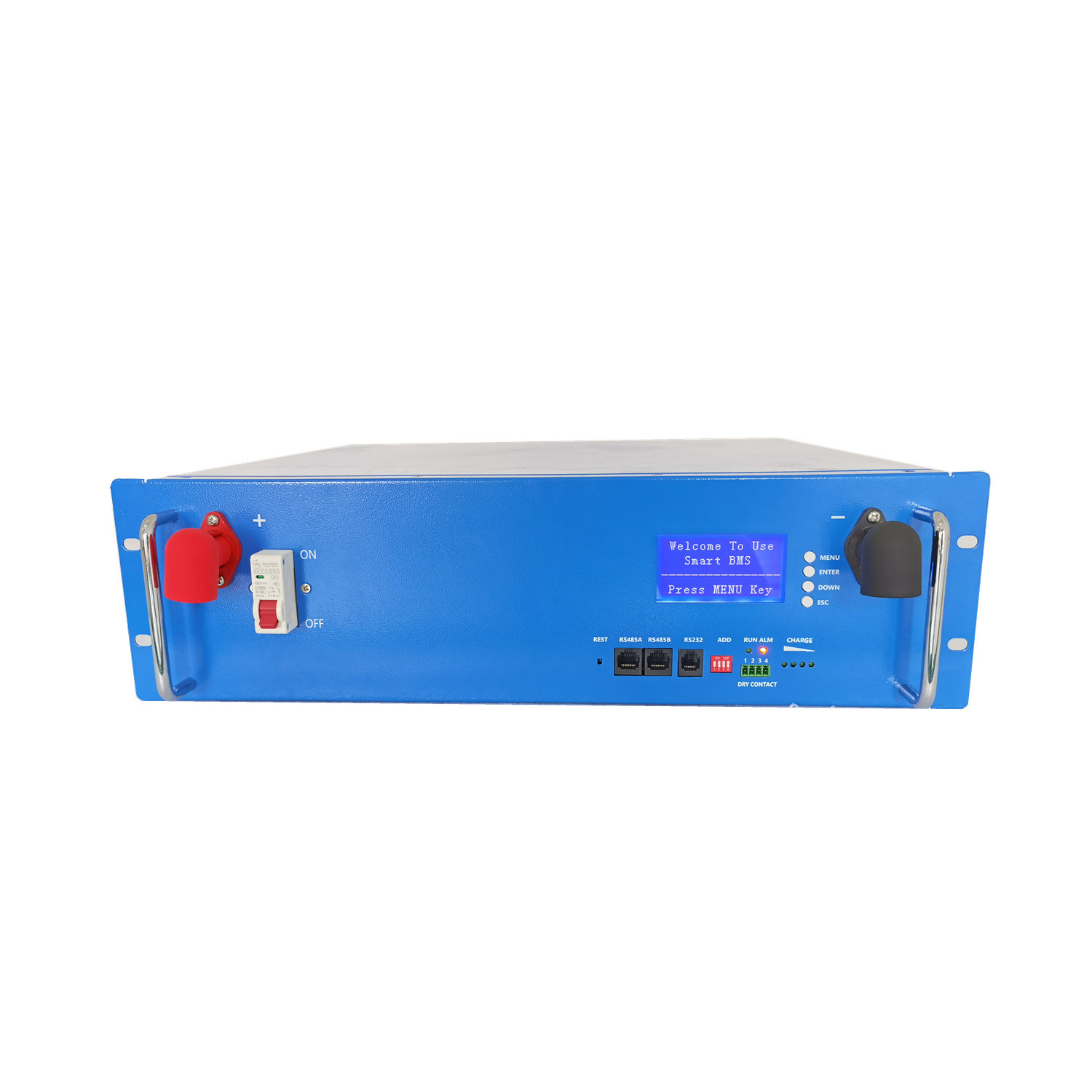 Mica 48V 80ah 4kwh Rechargeable Lithium-Ion Battery 51.2V 80ah 3u Rack UPS Energy Storage Base Station Battery