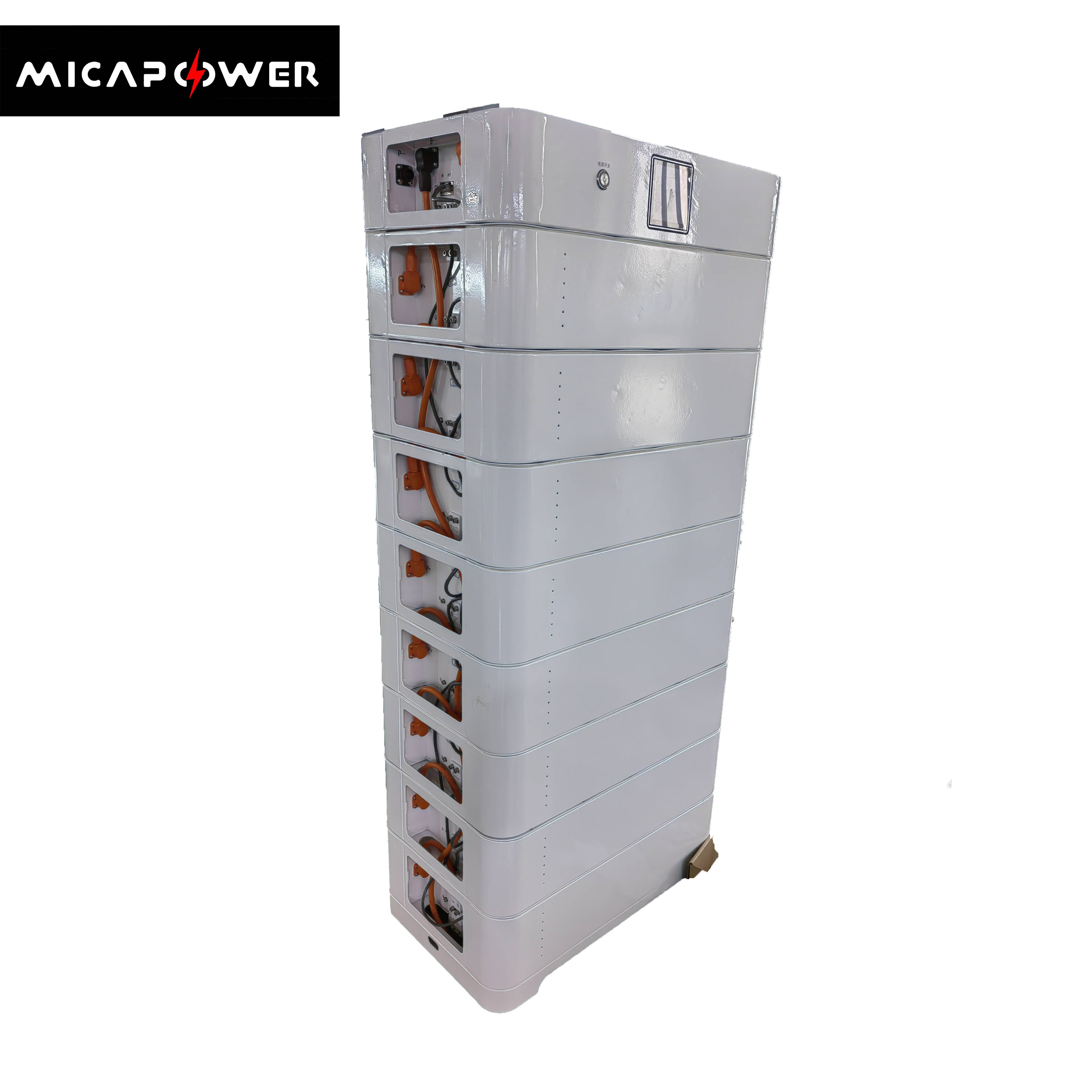 High Voltage Stackable 409.6V Home Energy Storage System 300V 30kwh 40kwh Solar Energy Lithium Battery