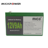 High Performance 12V 9ah 1kwh Deep Cycle Rechargeable Lithium-Ion Battery Motorcycle Battery