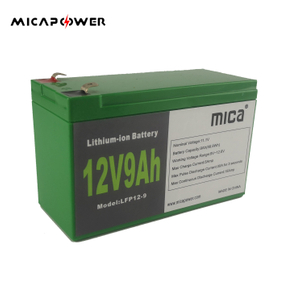 High Performance 12V 9ah 1kwh Deep Cycle Rechargeable Lithium-Ion Battery Motorcycle Battery