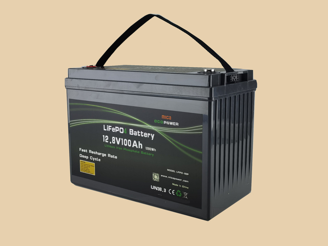 Mica 12V 12.8V 100ah 200ah Lithium Ion LiFePO4 Battery Pack for Solar Energy Storage System Power Supply