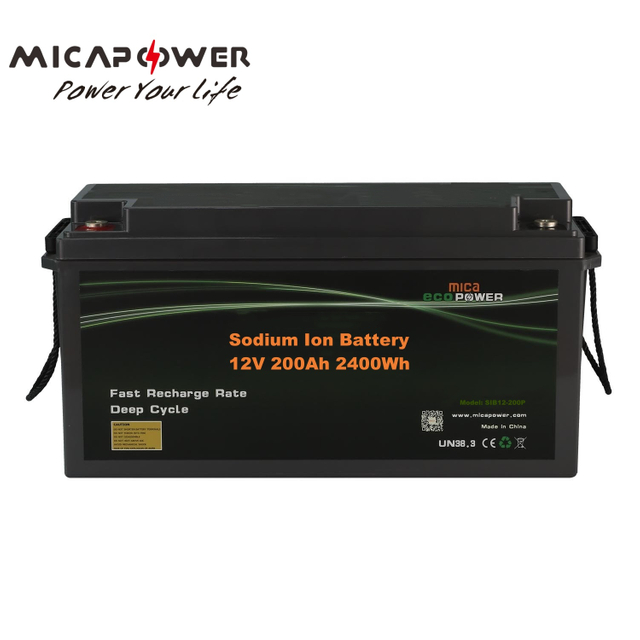 ISO CB Factory Price 200ah 12V 2.4kwh Sodium Ion Battery Rechargeable Solar PV RV Storage Battery Na-Ion Battery Pack