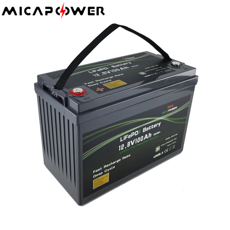 Power Supply Lithium Deep Cycle Battery Rechargeable Battery 12V 12.8V 24V 25.6V LiFePO4 Battery Pack 150ah 200ah 300ah 12V 100ah LiFePO4 for Solar/RV/Marine